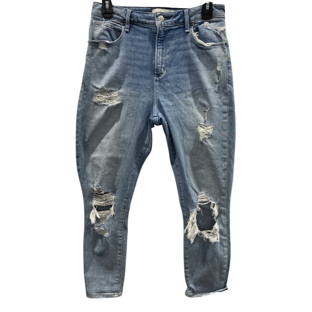 Abercrombie & Fitch Super Skinny Jeans Womens 29 / 8S High Rise Ankle Curve Love